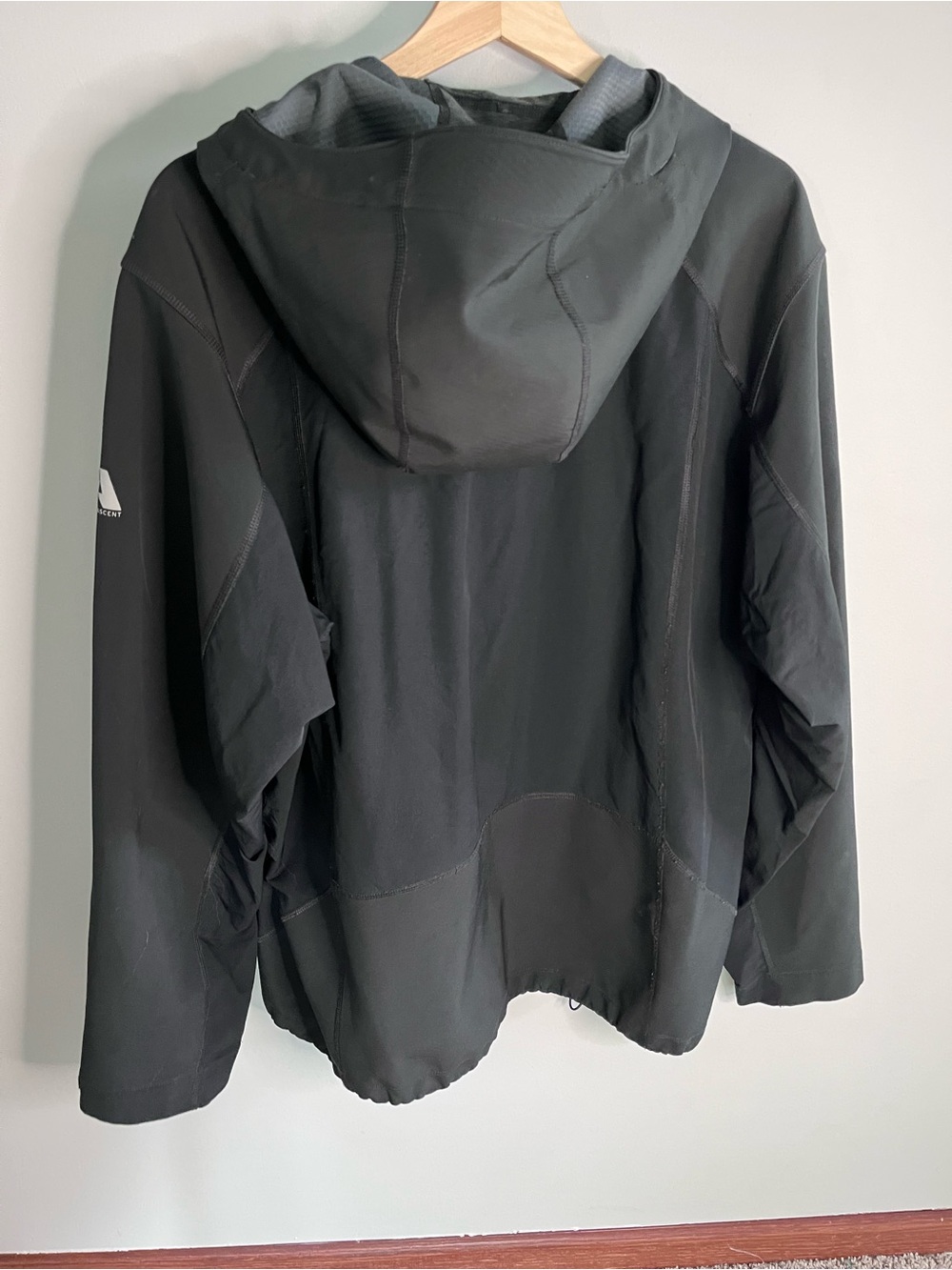 Eddie Bauer First Ascent Mens Sandstone Shield Hooded Softshell Jacket Black L - Picture 4 of 9